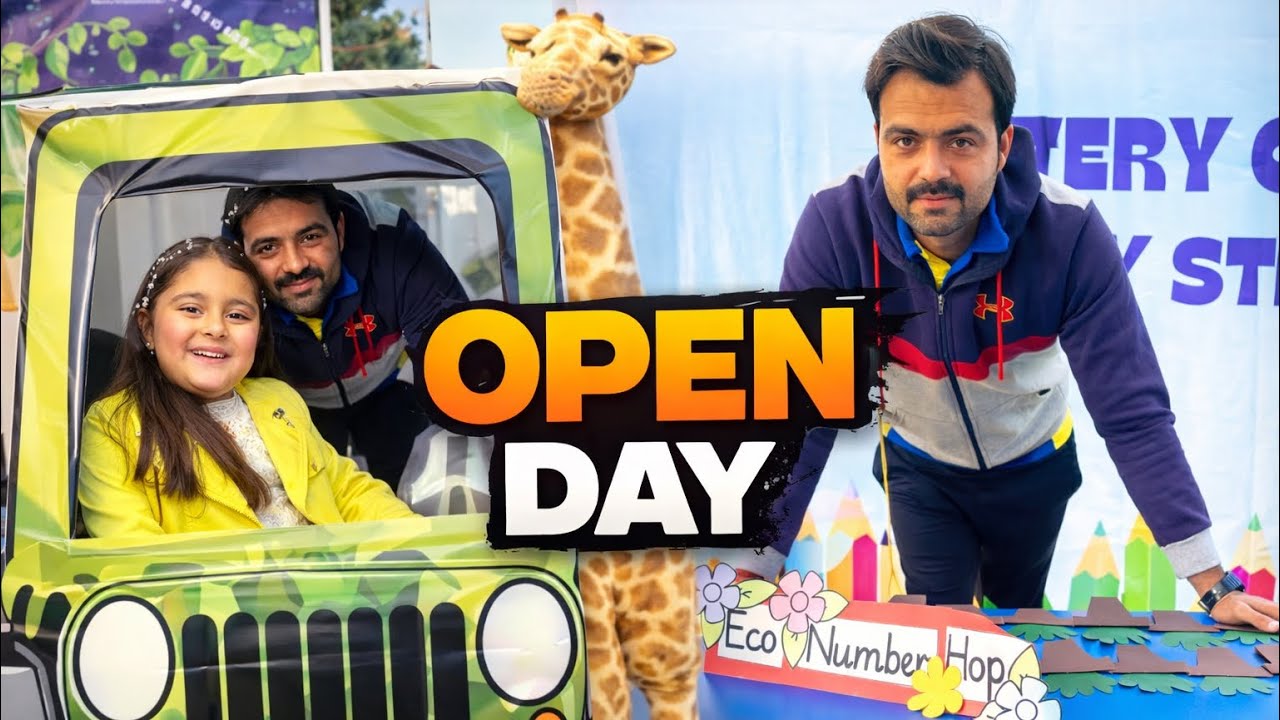 Bachon na aj surprise kar dia 🙈 | Zainab’s School open day 🥹