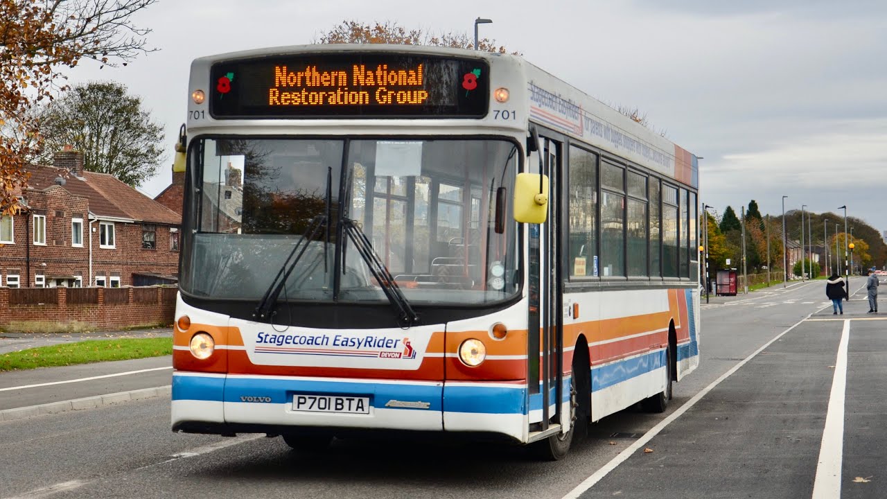 Preserved Ex Stagecoach Devon 701 (P701 BTA) Volvo B6BLE/ALX200