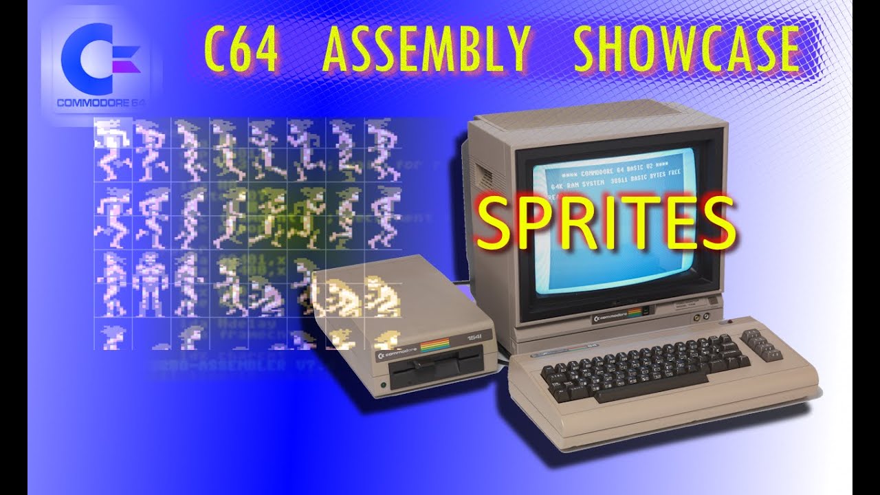 Учебник по сборке C64 — Спрайты