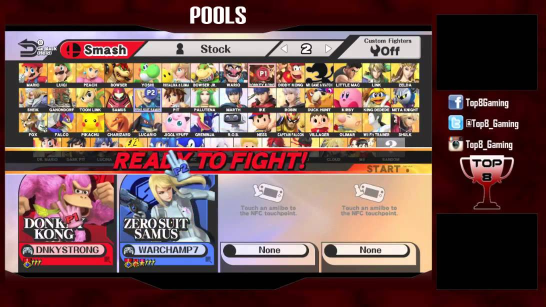 Top 8 (Jan 31, 2016) - POOLS: Donkeystrong (Donkey Kong) vs. WARCHAMP7 (Cloud, ZSS)