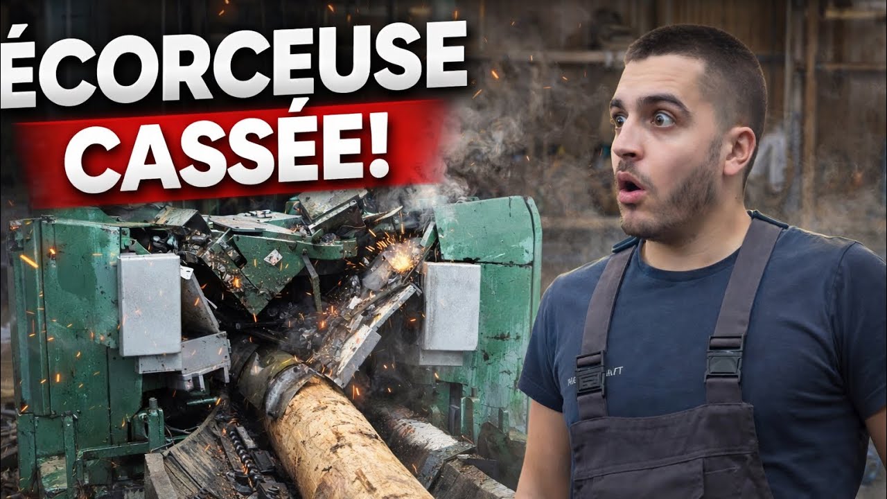 J’ai dû USINER un diabolo en URGENCE pour réparer l’écorceuse 😱