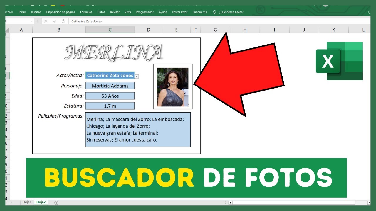 🔴Cómo BUSCAR Imagen (Foto) mediante el NOMBRE en Excel😉BUSCADOR de IMÁGENES en Excel (Sin MACRO)