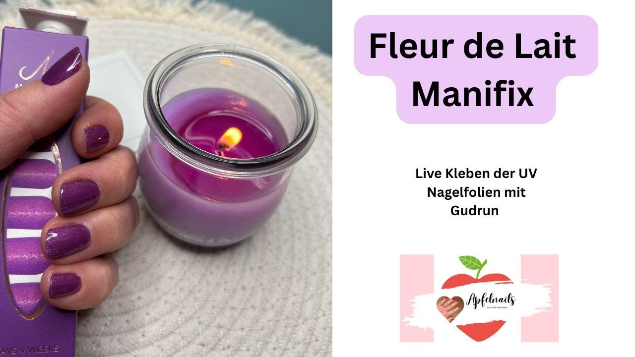Manifix Live mit Gudrun – Sommerfarben & UV Nagelfolien | Farbwechsel leicht gemacht!