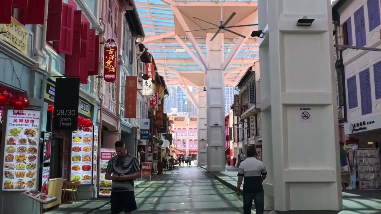 Singapore 🇸🇬 Feel the Local Vibes | Walking Along Smith Street, Singapore Chinatown 史密斯街随走随看