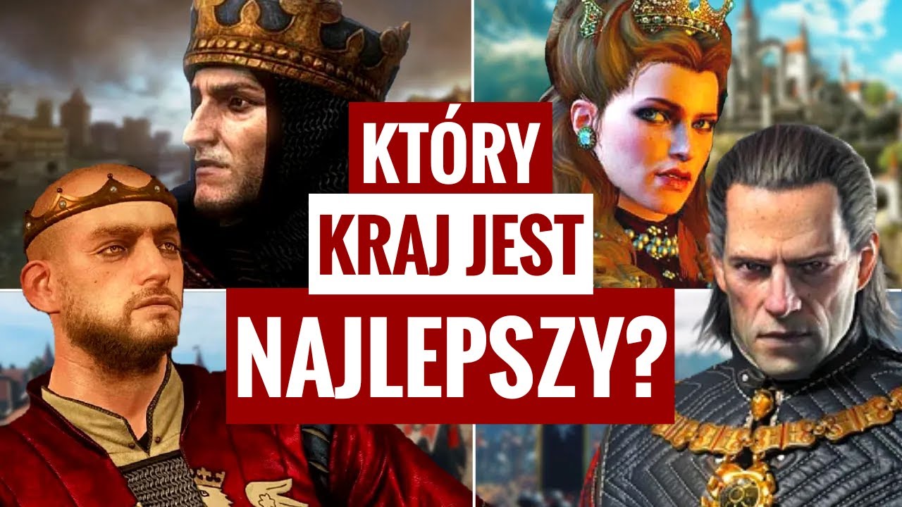 KT&Oacute;RY KRAJ W WIEDŹMINIE JEST NAJLEPSZY?