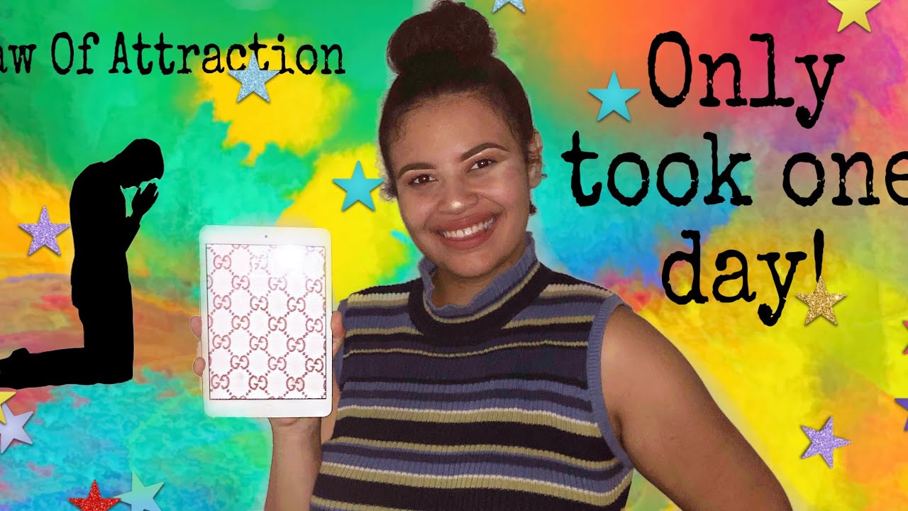 How I Manifested The iPad Mini | Law Of Attraction