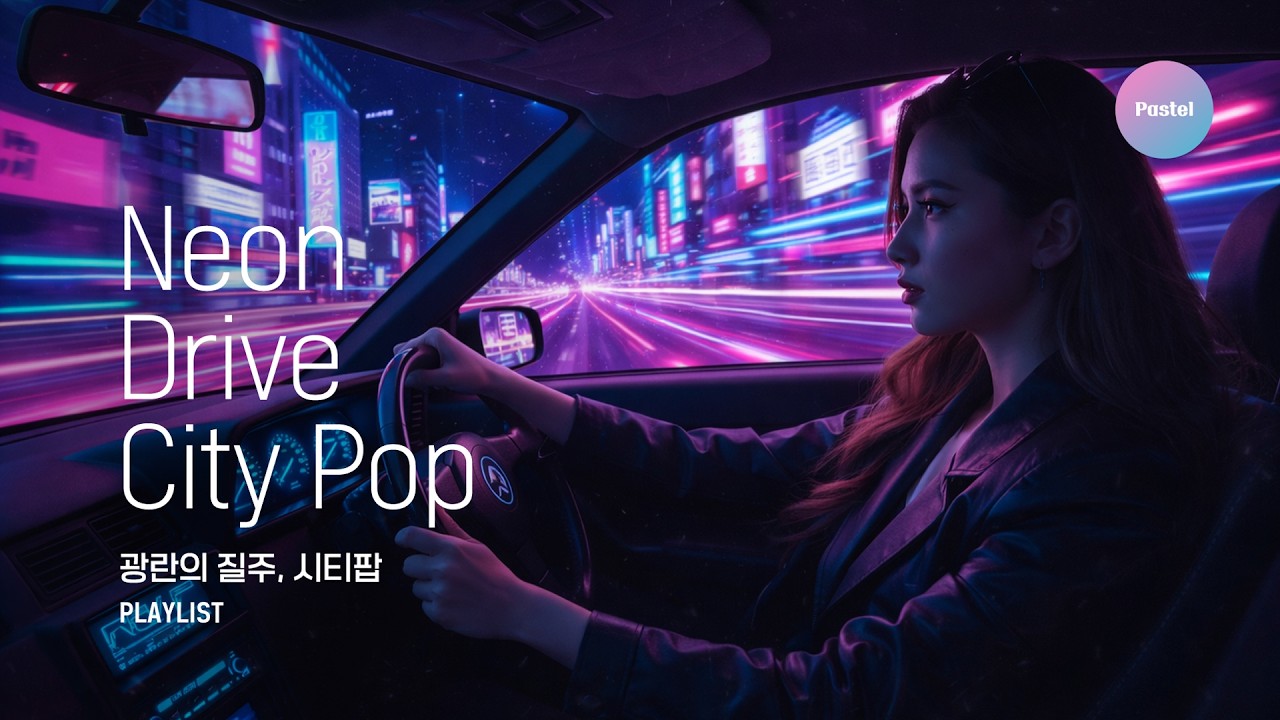 🎧 [ Playlist ] 광란의 질주, 달리고 싶은 밤 | 한국감성 드라이브 시티팝 - Neon Drive & City Pop