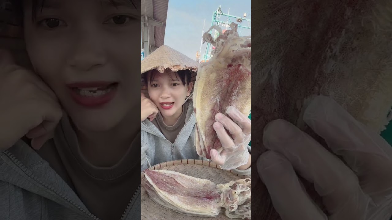 @cadacsan 🦑 Khô Mực Câu Đặc Sản Biển Bến Tre #khômực @giathuysan @contomviet #ThủySảnWork