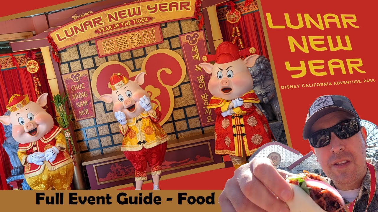 Lunar New Year | California Adventure | Full Food Guide | Mulan Procession