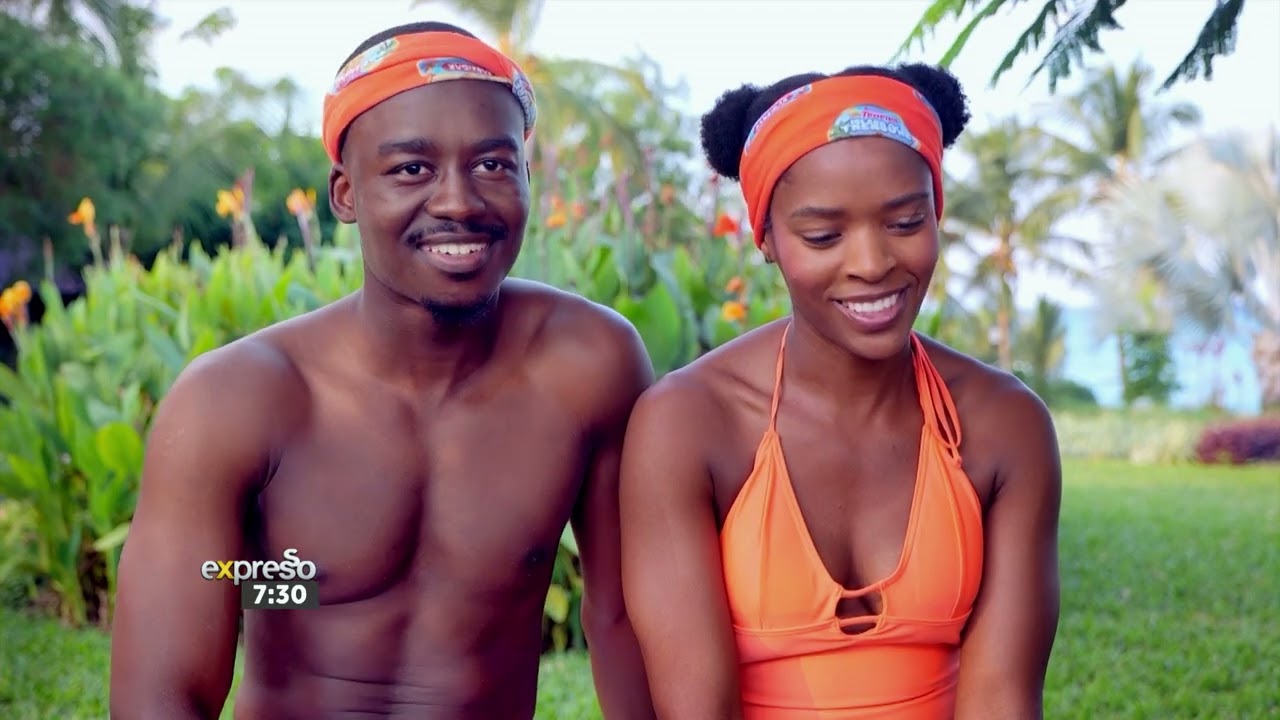 Cheque Handover to the Winners of Tropika Island of Treasure Zanzibar - By TROPIKA