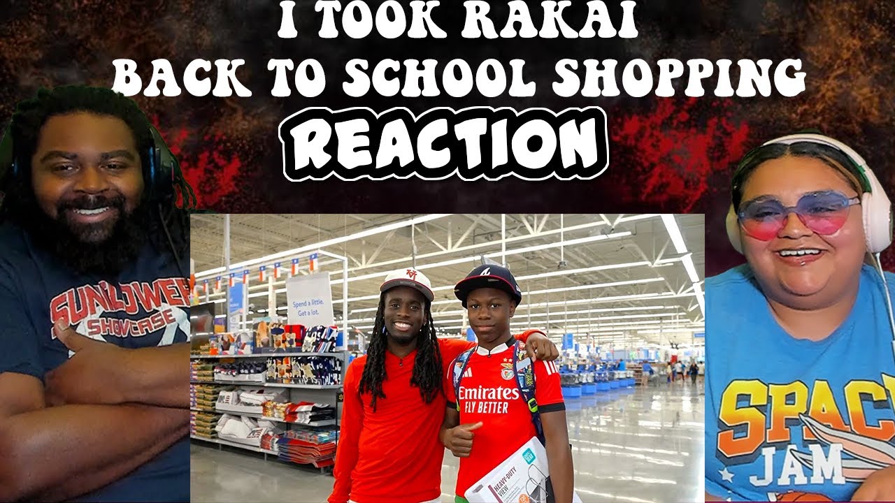 Kai Cenat - I Took Rakai Back To School Shopping | REACTION!