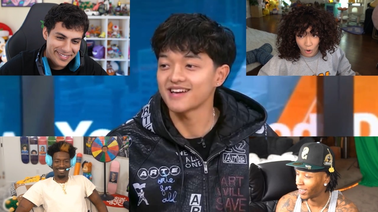 Streamers Reacts To JasonTheWeen On Good Day New York!