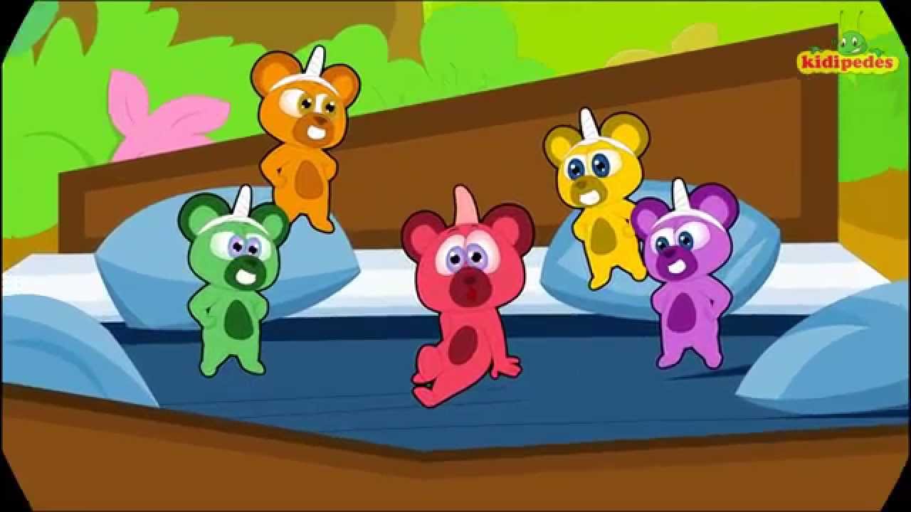 Five Little Teddy Bears - Popular #NurseryRhymes Collection I Children Songs