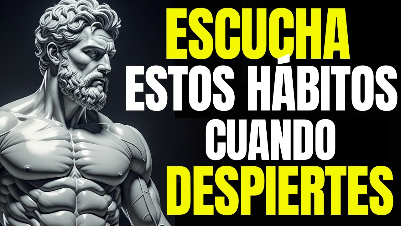 10 HABITOS ESTOICOS para DESPERTAR cada MAÑANA con ENERGIA Y SABIDURIA - ESTOICISMO PURO