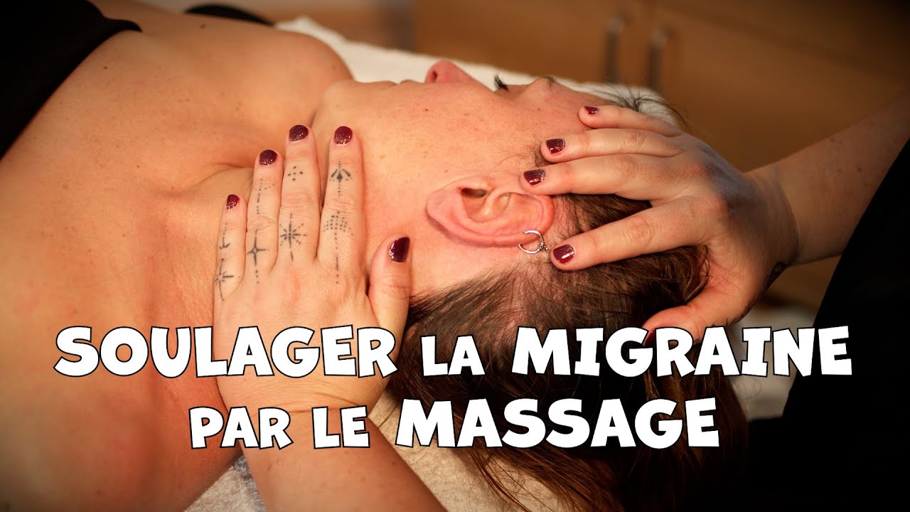 Comment masser lors d'une migraine