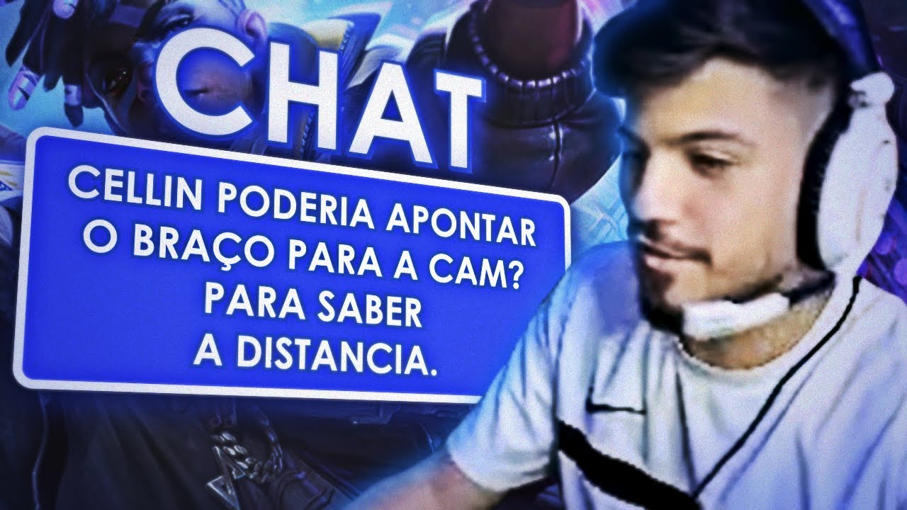 CELLIN PODERIA APONTAR O BRA&Ccedil;O AT&Eacute; A CAM? - DUO JUCA