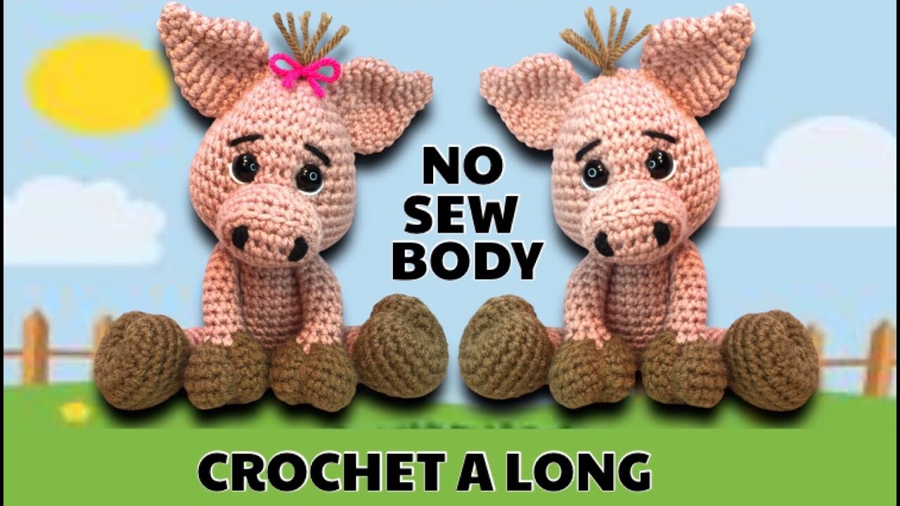 CROCHET PIG AMIGURUMI