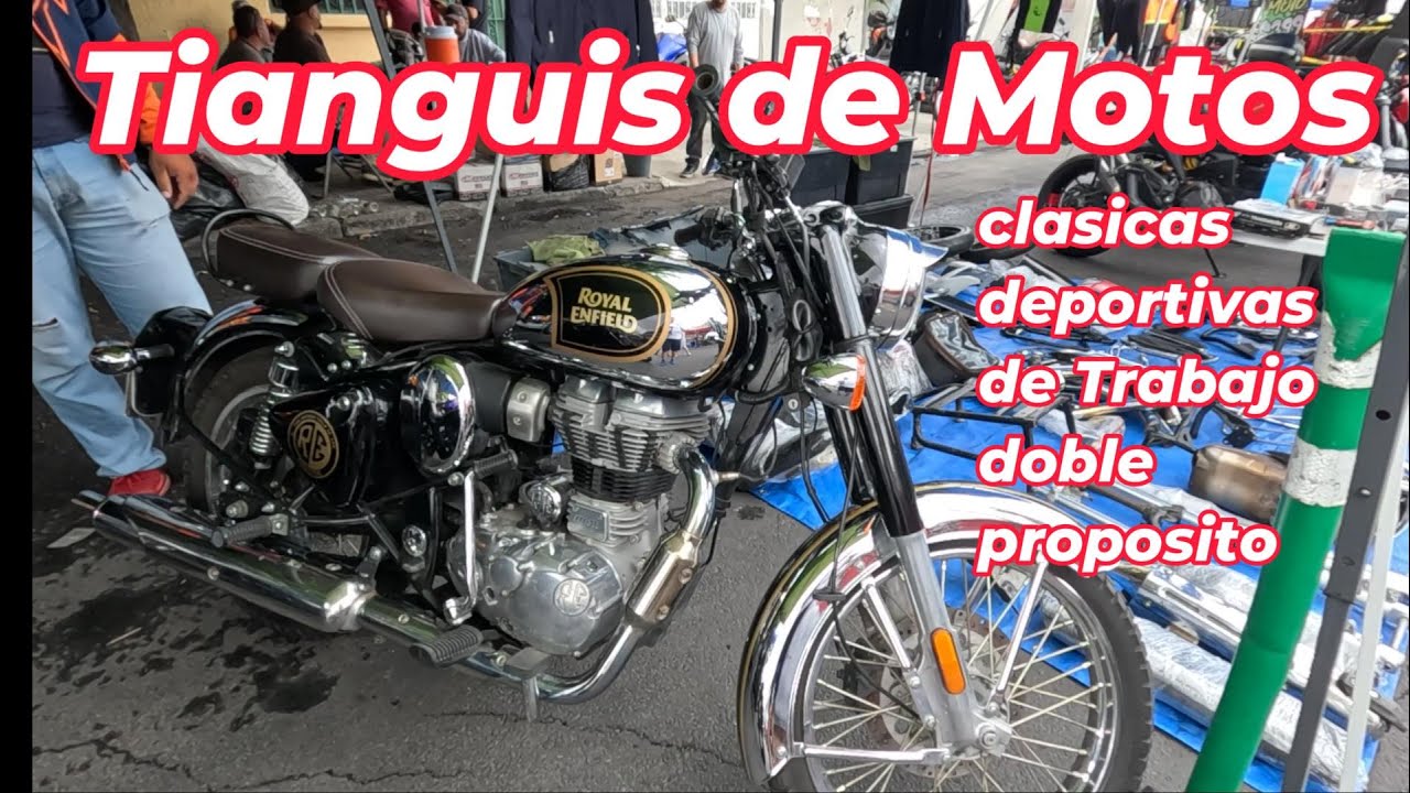 ¡Motos baratas en el tianguis que no creerás!