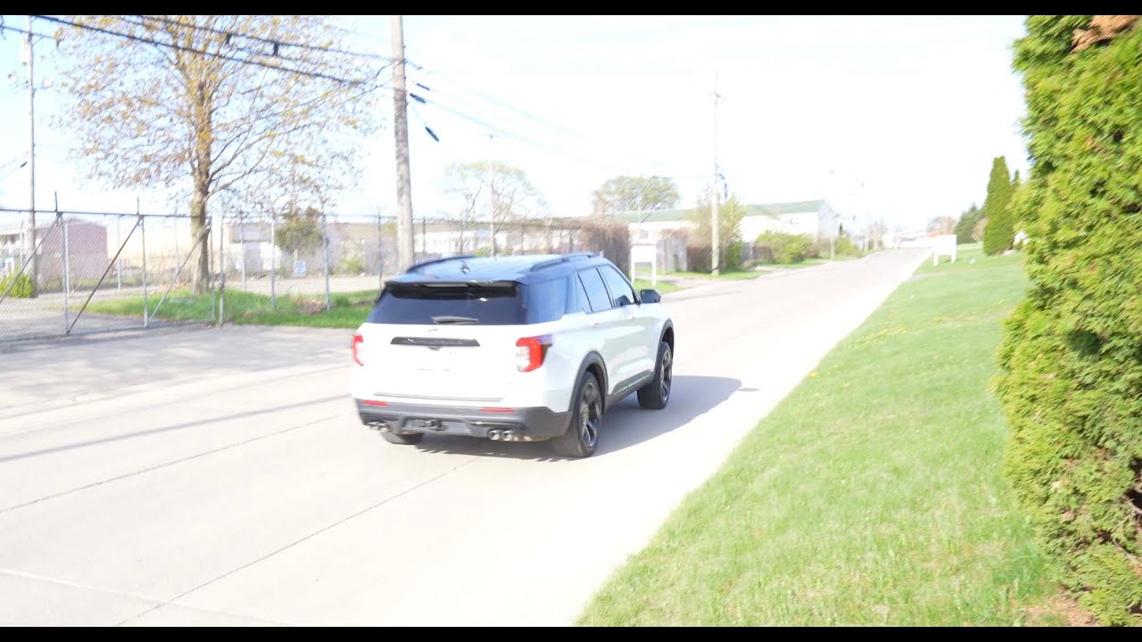 Explorer ST Full Boost anti-lag launch control test on Livernois Multitune