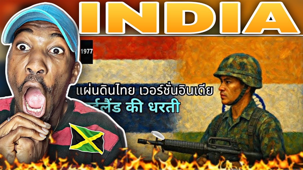 थाईलैंड की धरती (แผ่นดินไทย) – Indian Version | Official Lyrics | โจ๊ะ 1977 | JAMAICAN REACTS 🎶🇯🇲
