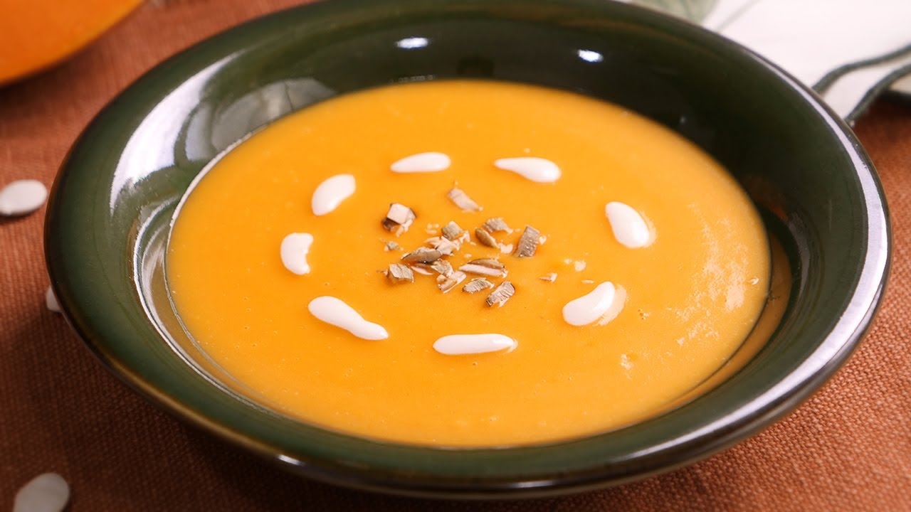 Очень простой, быстрый и вкусный тыквенный крем