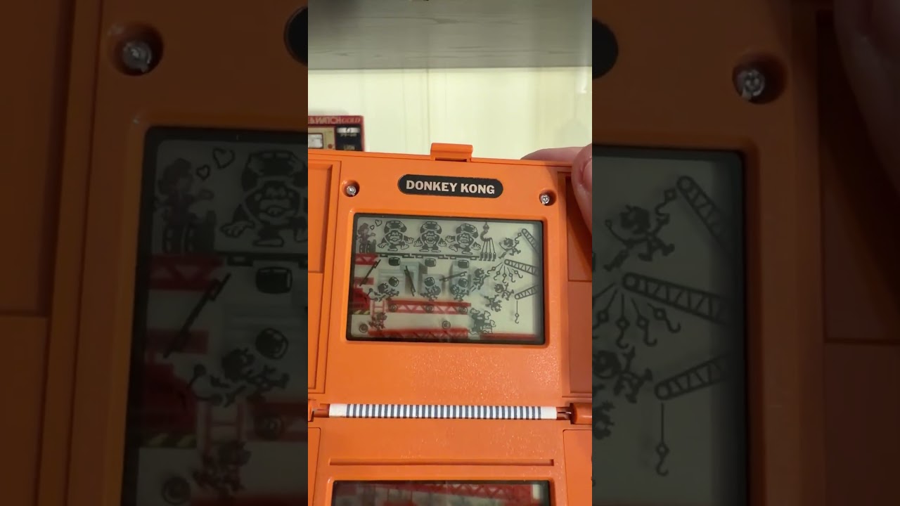 My Game & Watch Collection: Donkey Kong #shellnation #gameandwatch #donkeykong