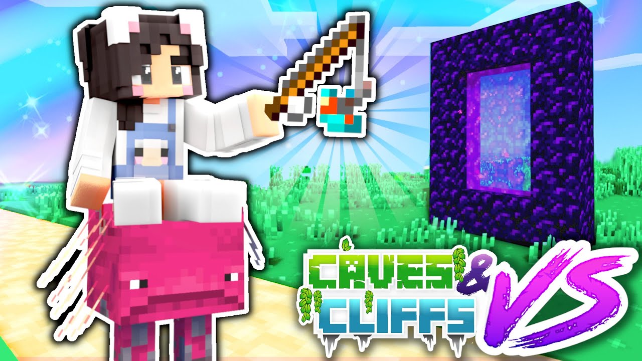 💜Challenge Complete?! Caves + Cliffs VS Finale