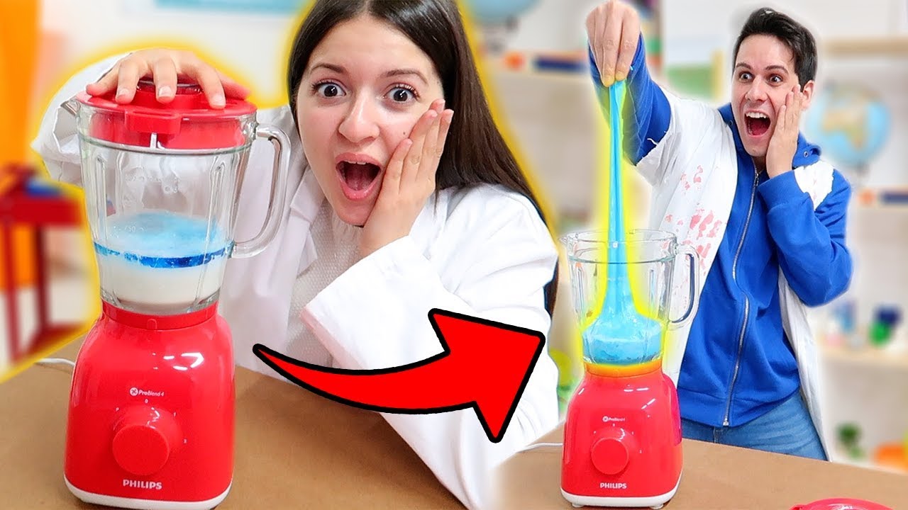 Si può fare lo SLIME col FRULLATORE?!