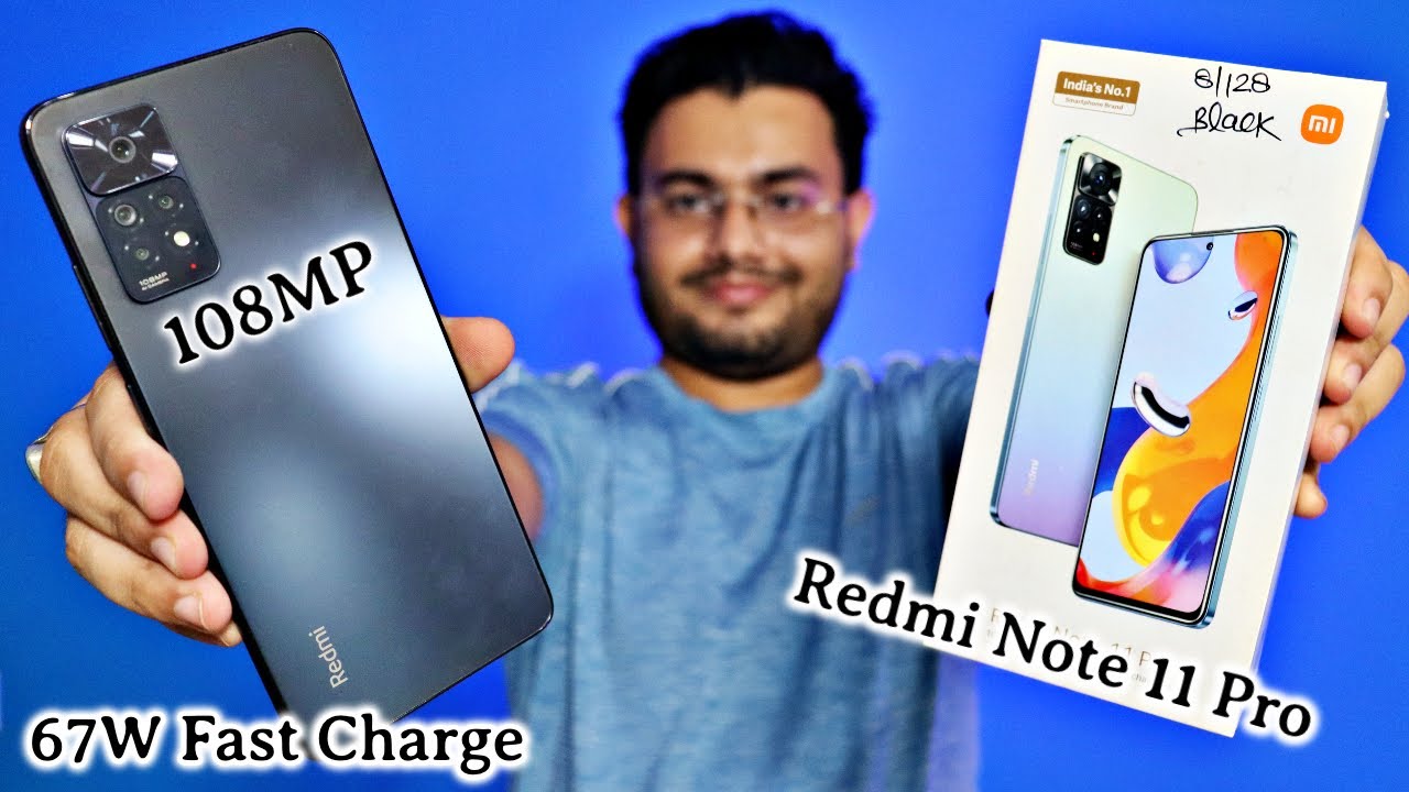 Redmi Note 11 Pro Unboxing 🔥 108MP 📸 67W Fast Charge ⚡️ 5000 mAh 🔋 तगड़ा फ़ोन