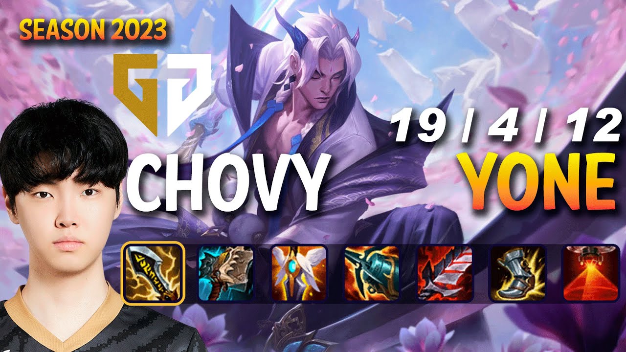 GEN Chovy YONE vs GALIO Mid - Patch 13.18 KR Ranked