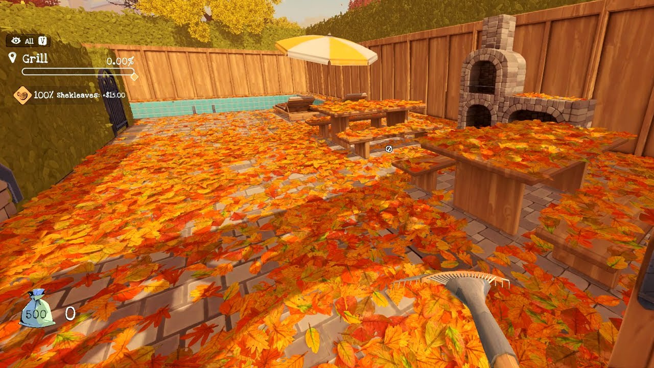 俺がひたすら落ち葉掃除するところ見てもいいよ｜Leaf it Alone