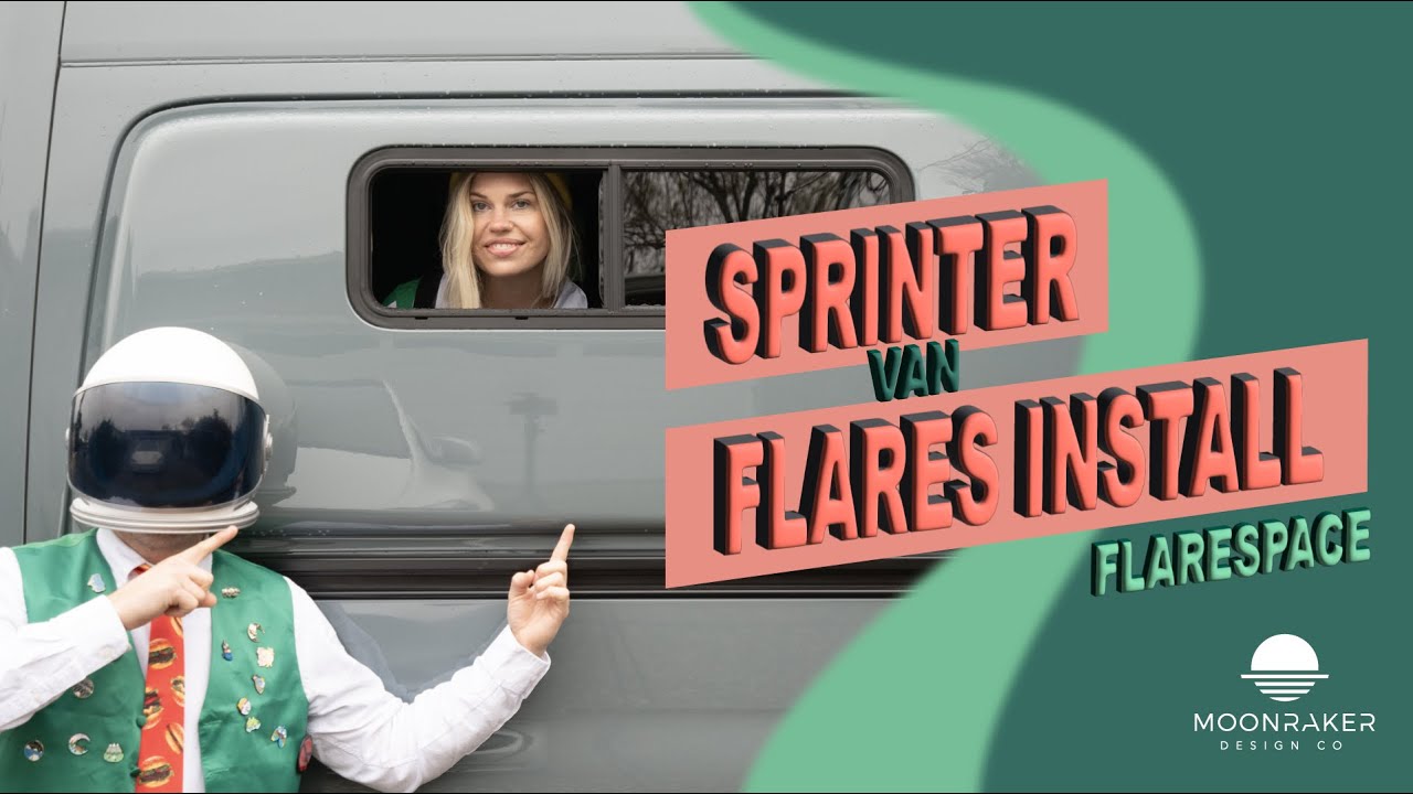 Сборка фургона Sprinter — полная установка и обивка Flarespace Flares