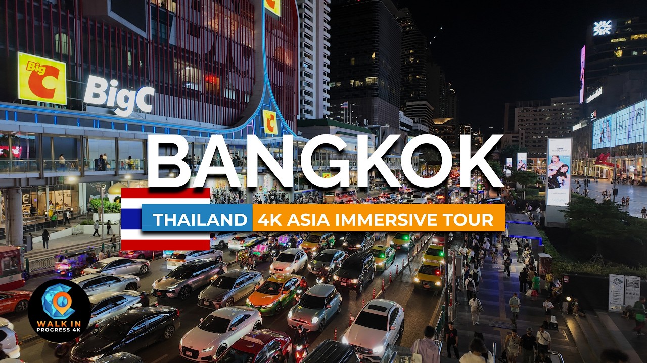 Inside Bangkok’s Most Luxurious Shopping Area — Siam & CentralWorld 🇹🇭 4K Walk