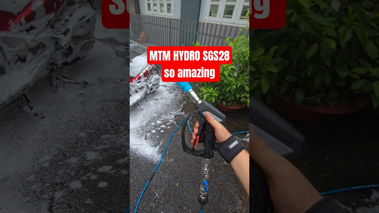 MTM Hydro SGS28 &ndash; The Best Pressure Washer Gun from Italy? #msn #mtmhydro