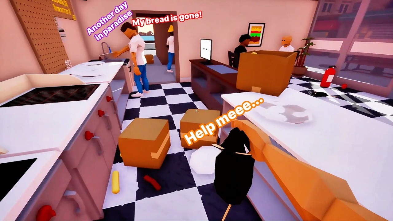 One Armed Cook Funny Moments // Krispy & Pals