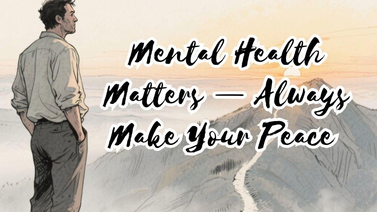 Mental Health Matters — Always Protect Your Peace