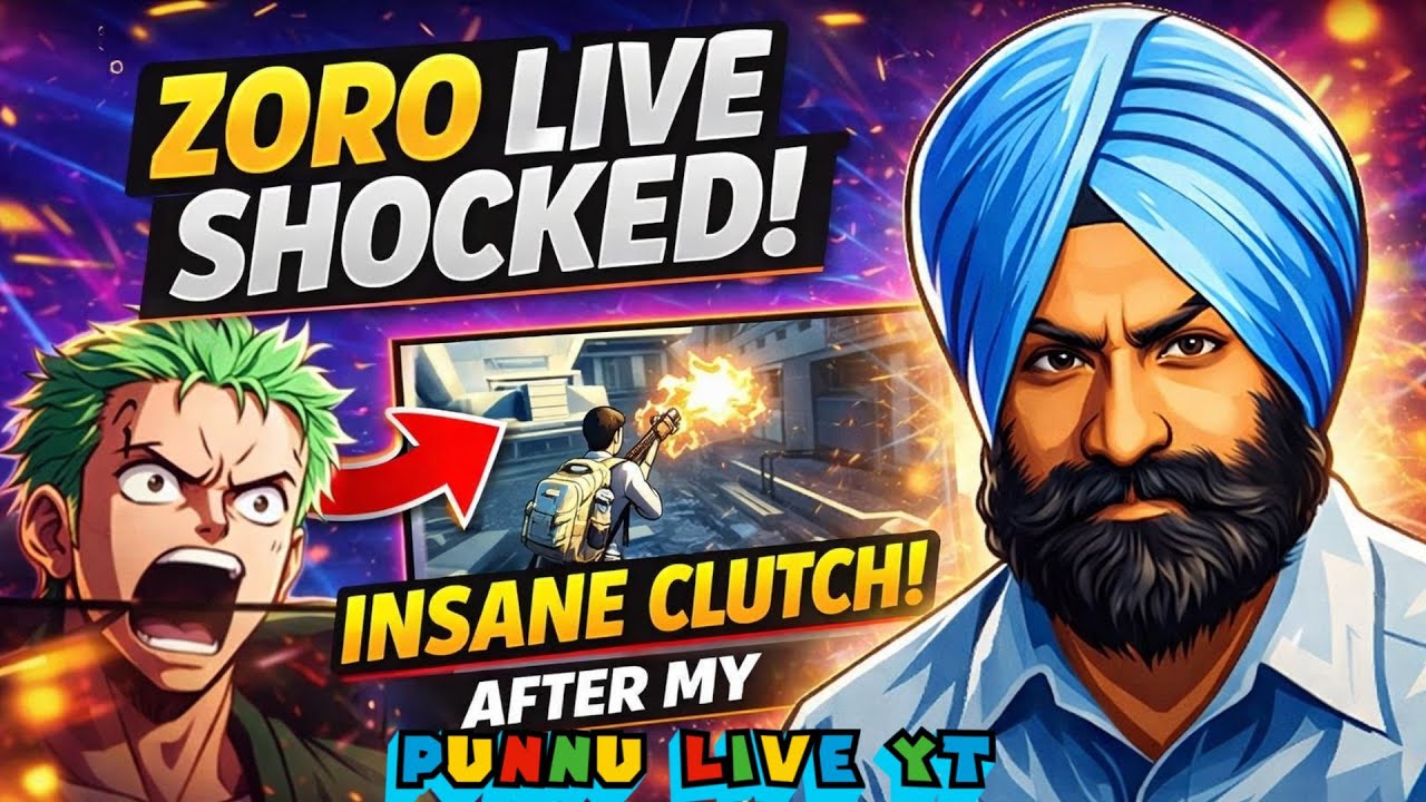 🔥 ZORO IS LIVE SHOCKED AFTER MY CLUTCHES 😱 | BGMI Clutch Gameplay vs Other Streamers 🔥