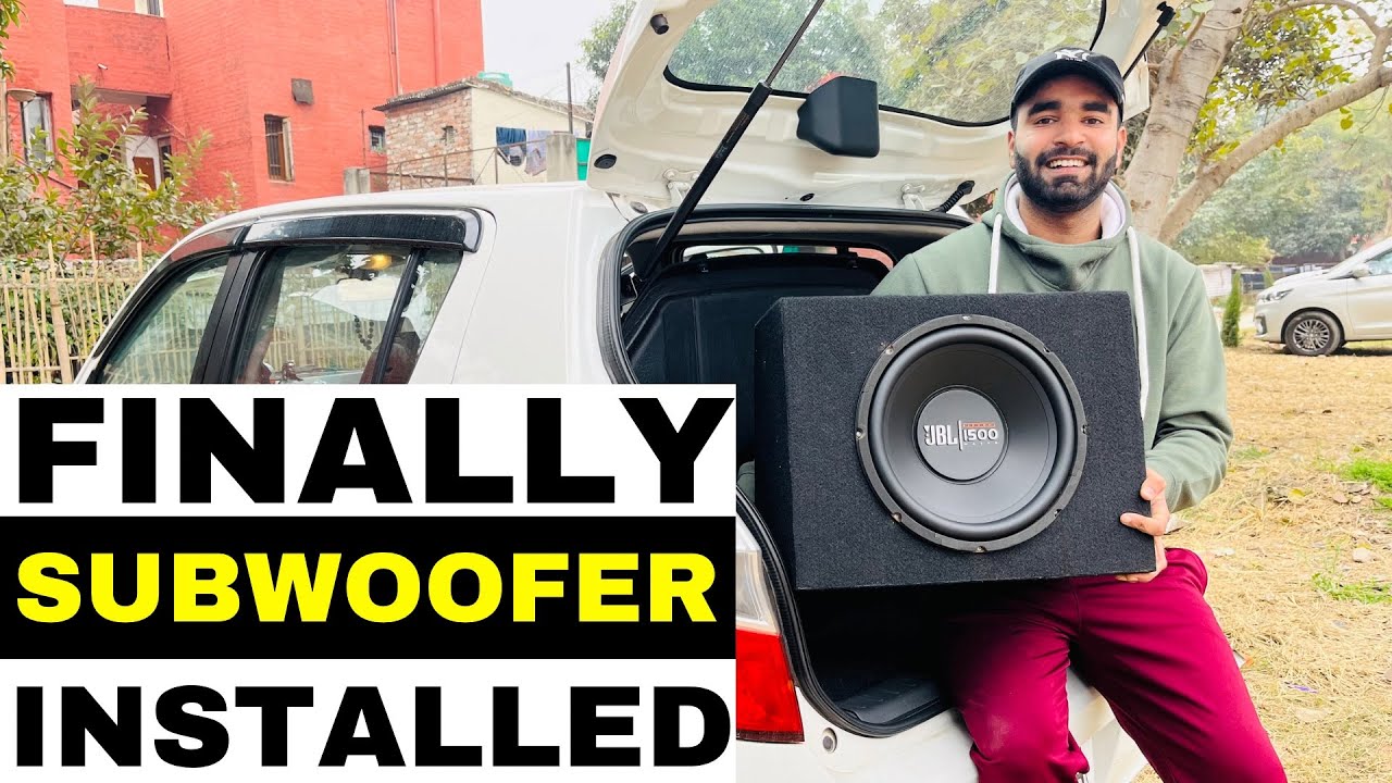 Finally SUBWOOFER Installed in My Alto K10 😍 | JBL 1500 watts | MEHRA VLOGS