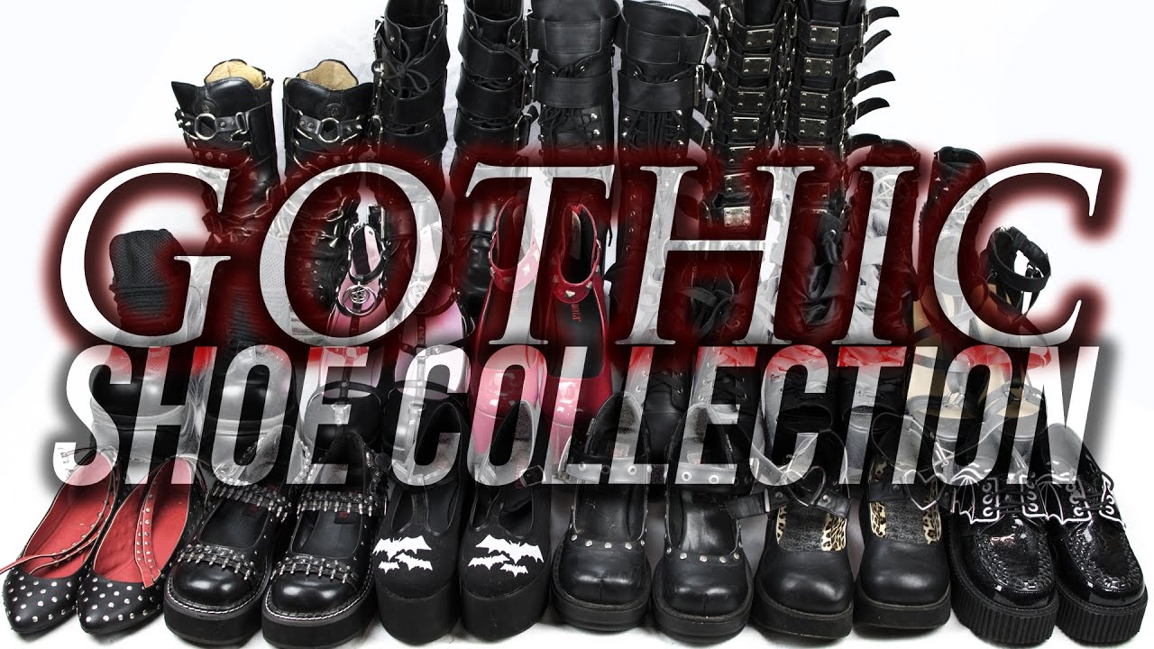 Gothic/Alt Shoe Collection 2016