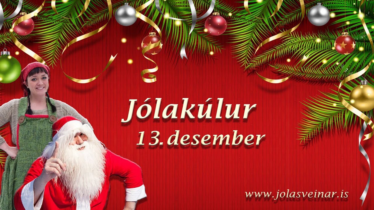 13. desember 2017 - Jólakúlur - Jóladagatal Hurðaskellis og Skjóðu