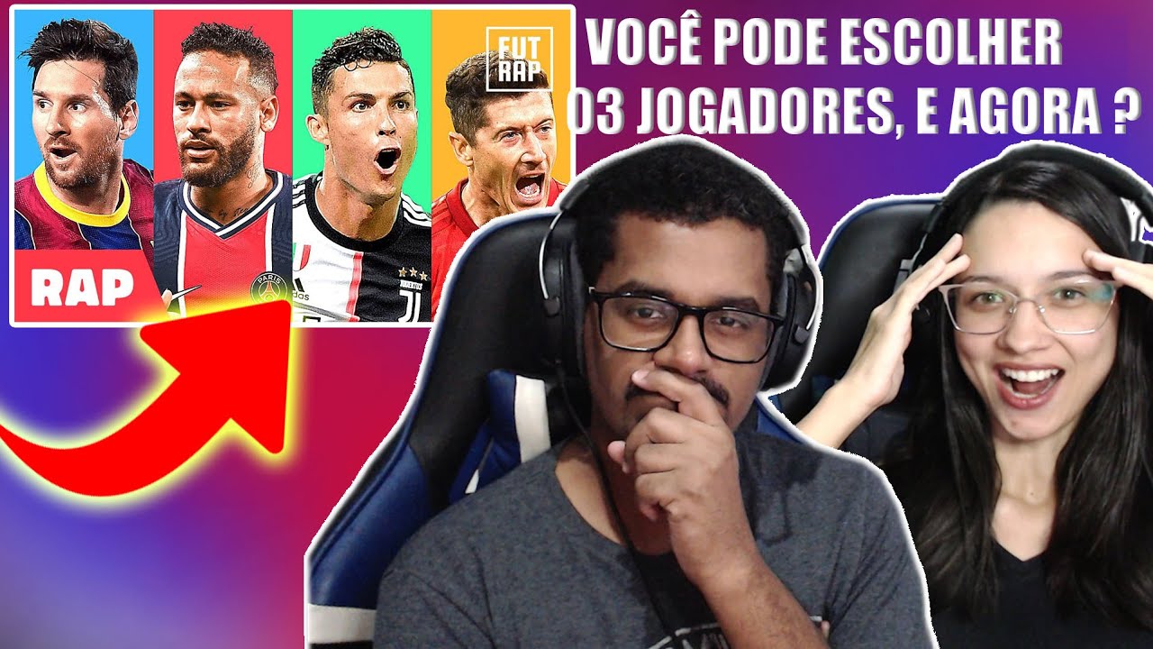 ♫ RAP DOS 30 MELHORES JOGADORES DA DÉCADA - REACT EM CASAL