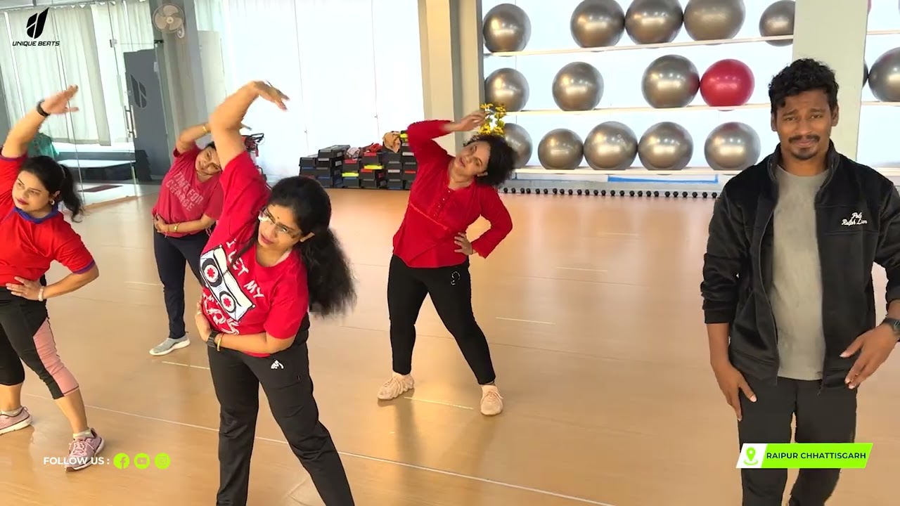Weight Loss Video | Zumba Fitness With Unique Beats Vivek Sir