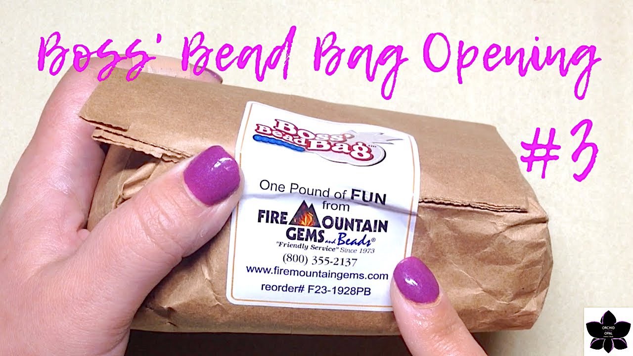 Boss' Bead Bag Opening #3 | $5 Sale - Fire Mountain Gems