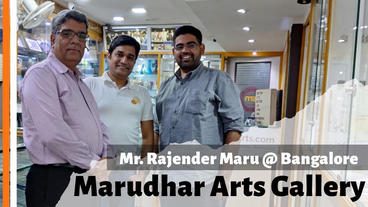 Visit Marudhar Arts Gallery with founder Member - Mr. Rajender Maru