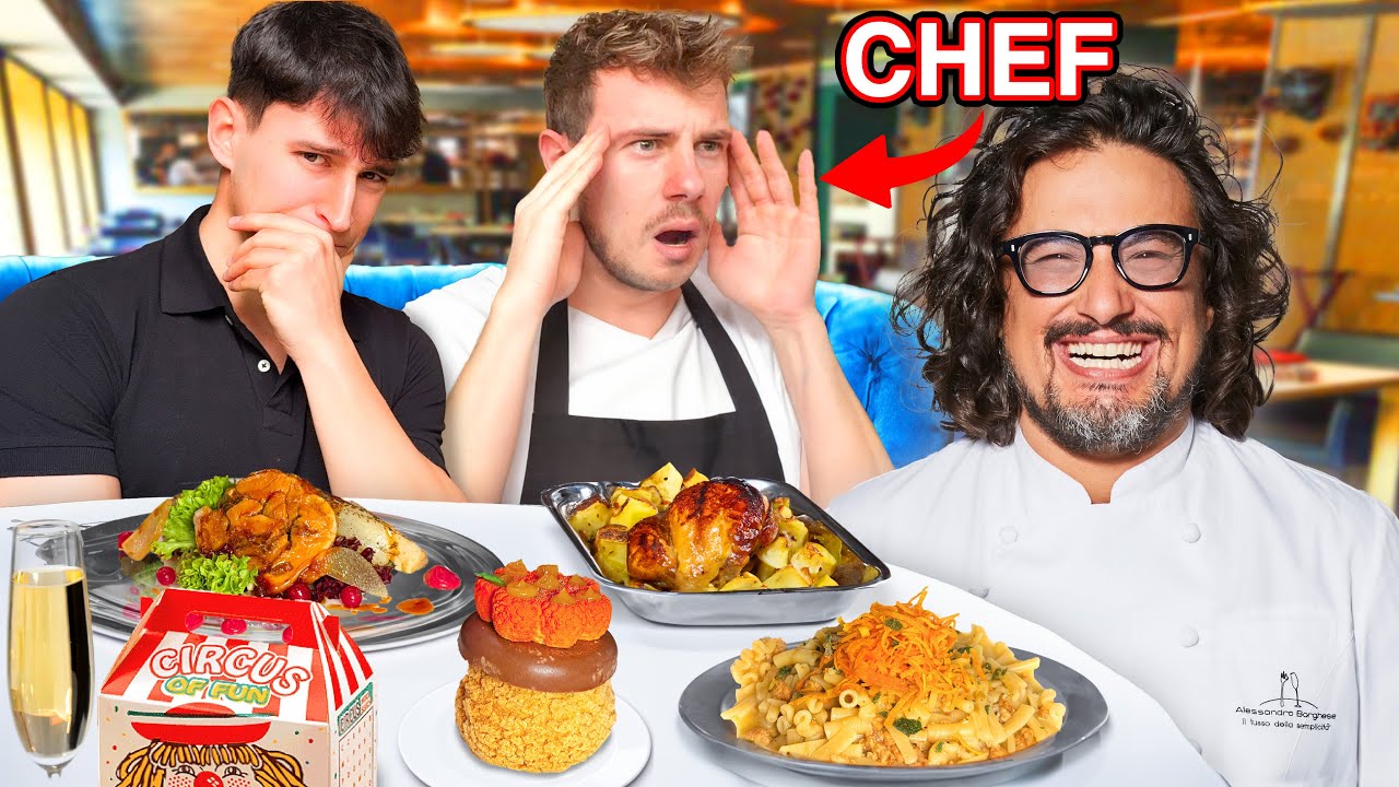 CHEF reagisce al RISTORANTE di ALESSANDRO BORGHESE a MILANO