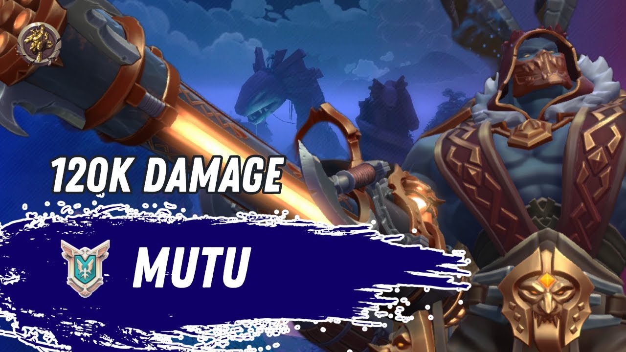 120K DMG Raum Enforcer Mutu (Master) - Paladins Competitive Gameplay