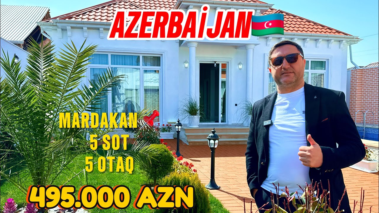 AG EV LAYİHƏSİ HAZİRDİ MARDAKANDA 5 OTAQLİ BAG EVİ +994552206757