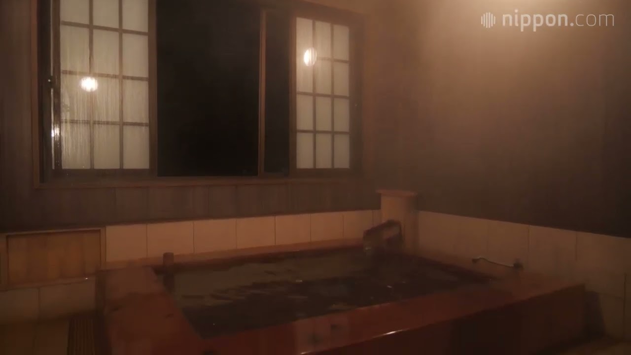 【4K動画】白神矢立の自然に抱かれる日景温泉 : 美肌の湯として親しまれる白濁硫黄泉―秋田県大館市| nippon.com