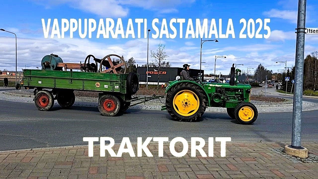 Vappuparaati Sastamala 2025 - savua ja säksätystä.