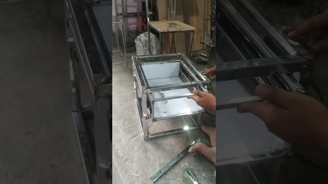 stainless steel drawer